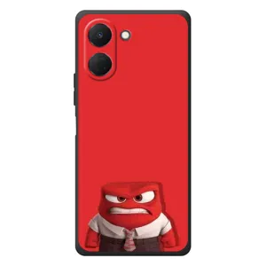 Чехол Головоломка для TECNO Spark Go 3 - (AlphaPrint) (Гнев)