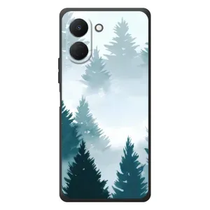 Летний Чехол на TECNO Spark Go 3 (Горный лес)