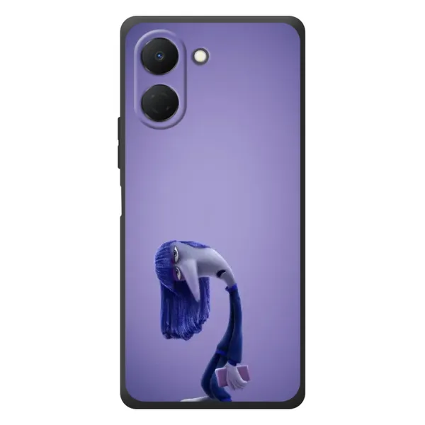 Чехол с рисунком «Хандра» для TECNO Spark Go 3