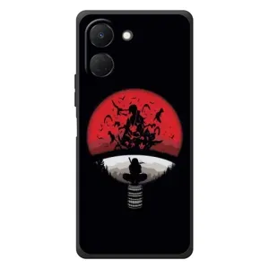Чехлы с картинкой Итачи Учиха на TECNO Spark Go 3 (Итачи на черном)