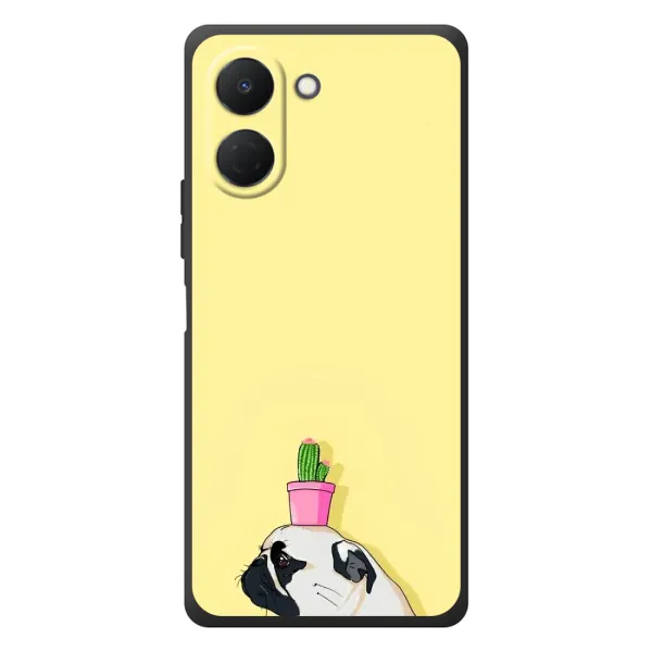 Чехол с рисунком «Кактус на голове» для TECNO Spark Go 3 Чехол с рисунком «Кактус на голове» для TECNO Spark Go 3