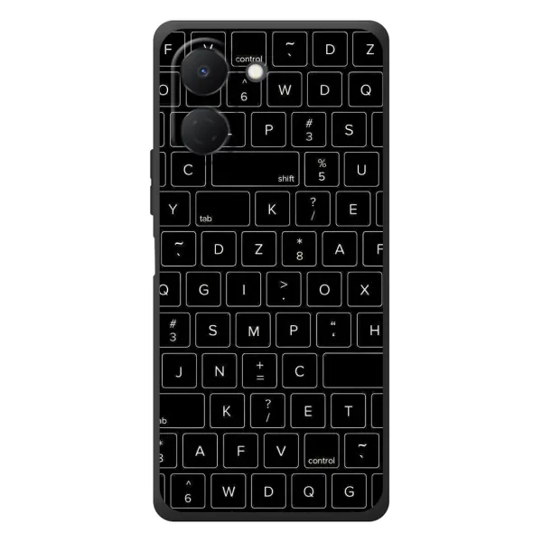 Чехол с рисунком «Клавиатура» для TECNO Spark Go 3
