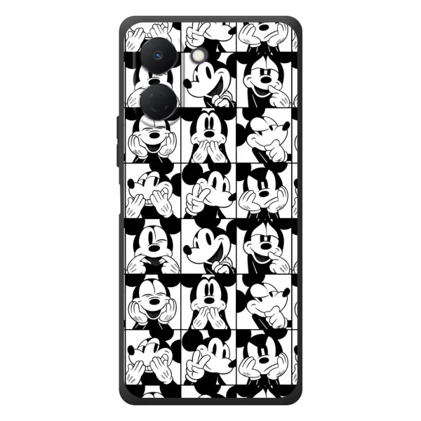 Чехол с рисунком «Коллаж Микки Маус» для TECNO Spark Go 3 Чехол с рисунком «Коллаж Микки Маус» для TECNO Spark Go 3