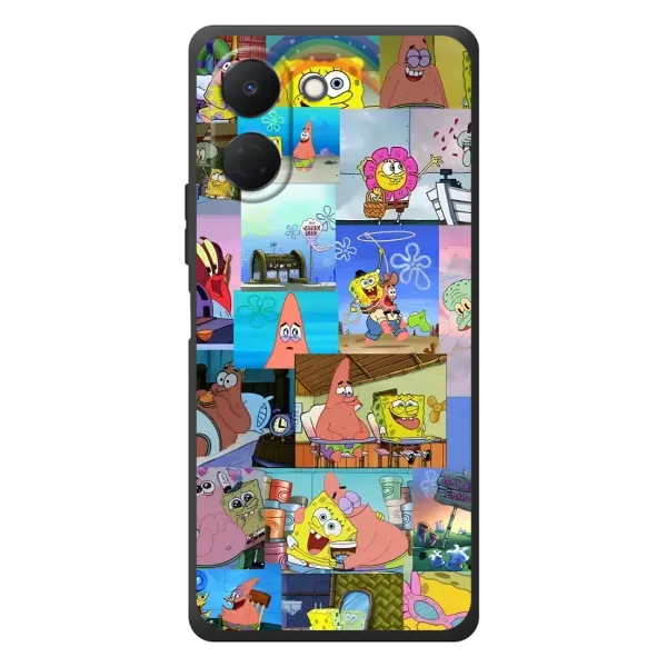Чехол с рисунком «Комиксы Спанч Боб» для TECNO Spark Go 3 Чехол с рисунком «Комиксы Спанч Боб» для TECNO Spark Go 3
