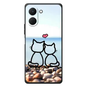 Силиконовые Чехлы Любимому человеку для TECNO Spark Go 3 (Котейки)