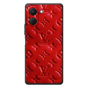 Текстурный Чехол Louis Vuitton для 

ТЕКО Спарк Го 3 
 (Красный ЛВ)