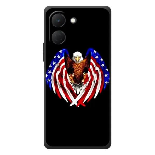 Чехол с рисунком «Крылья США» для TECNO Spark Go 3 Чехол с рисунком «Крылья США» для TECNO Spark Go 3