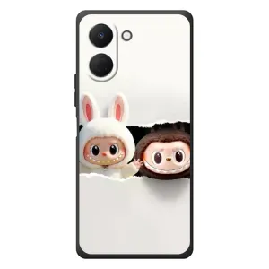 Чохол з принтом Лабубу для TECNO Spark Go 3 (Фігурки Labubu)