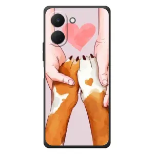 Чехол (ТПУ) Милые собачки для TECNO Spark Go 3