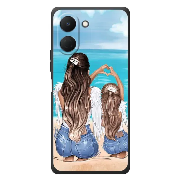 Чехол с рисунком «Мама и дочь» для TECNO Spark Go 3 Чехол с рисунком «Мама и дочь» для TECNO Spark Go 3