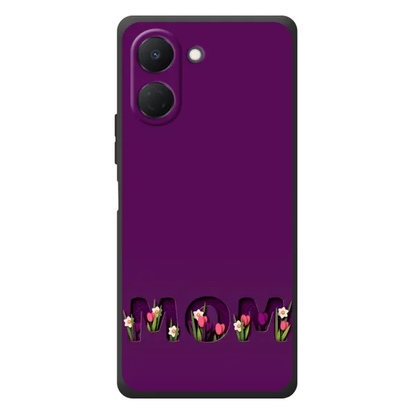 Чехол с рисунком «Мама с цветами» для TECNO Spark Go 3 Чехол с рисунком «Мама с цветами» для TECNO Spark Go 3