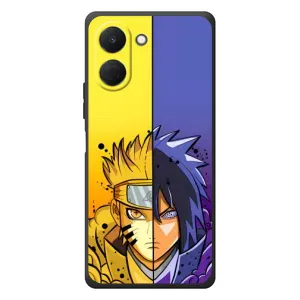 Купить Чохли на телефон з принтом Anime для TECNO Spark Go 3 (Naruto Vs Sasuke)