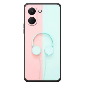 Дівчачий Чохол для TECNO Spark Go 3 (Навушники)