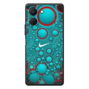 Силіконовый Чохол на TECNO Spark Go 3 з картинкою НАЙК (Найк зелений)