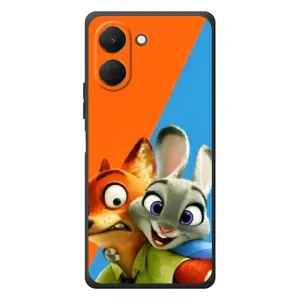 Чехлы ЗВЕРОПОЛИС для TECNO Spark Go 3 (Ник и Хопс)