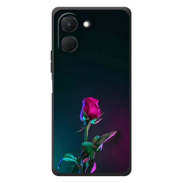 Чехол с рисунком «Ночная роза» для TECNO Spark Go 3 Чехол с рисунком «Ночная роза» для TECNO Spark Go 3