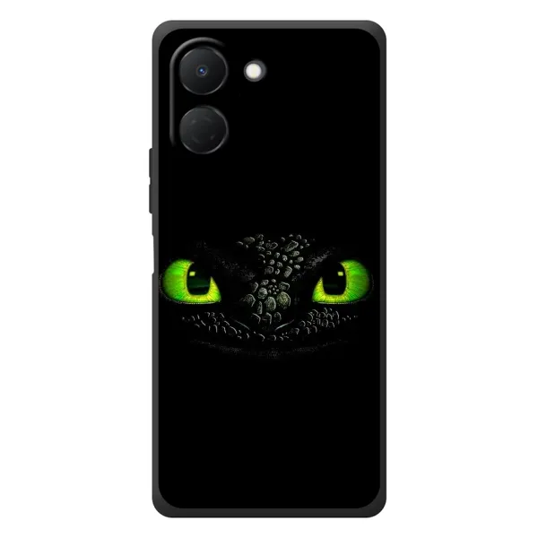Чехол с рисунком «Глаза Беззубика» для TECNO Spark Go 3 Чехол с рисунком «Глаза Беззубика» для TECNO Spark Go 3