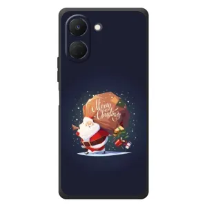 Чохол Санта Клаус для TECNO Spark Go 3 (Подарунки від Санти)
