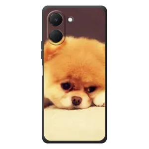 Чехол (ТПУ) Милые собачки для TECNO Spark Go 3 (Померанский шпиц)