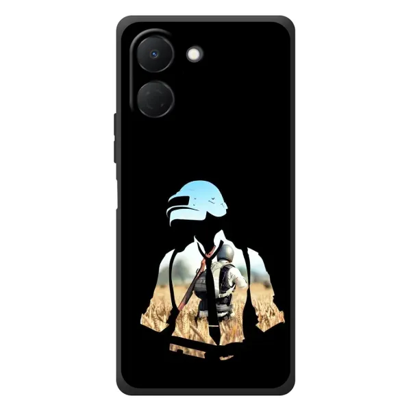 Чехол с рисунком «Пубг мен» для TECNO Spark Go 3