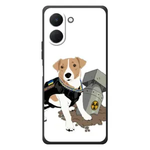 Чехол с принтом Собаки Патрон для TECNO Spark Go 3 (Пёс Патрон с ракетой)