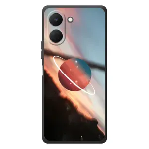 Чехол (ТПУ) с планетами на TECNO Spark Go 3 (Сатурн)