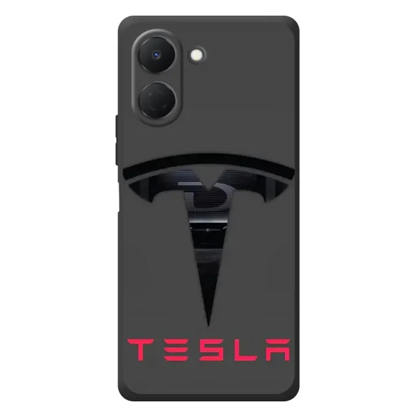 Чехол с рисунком «Logo TESLA» для TECNO Spark Go 3 Чехол с рисунком «Logo TESLA» для TECNO Spark Go 3