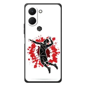 Чохли з прінтом Спортивна тематика для TECNO Spark Go 3 (Волейболіст)