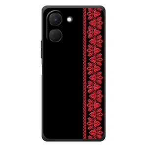 Силиконовый Чехол на TECNO Spark Go 3 с картинкой Вышиванки