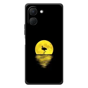 Летний Чехол на TECNO Spark Go 3 (Желтый Закат)