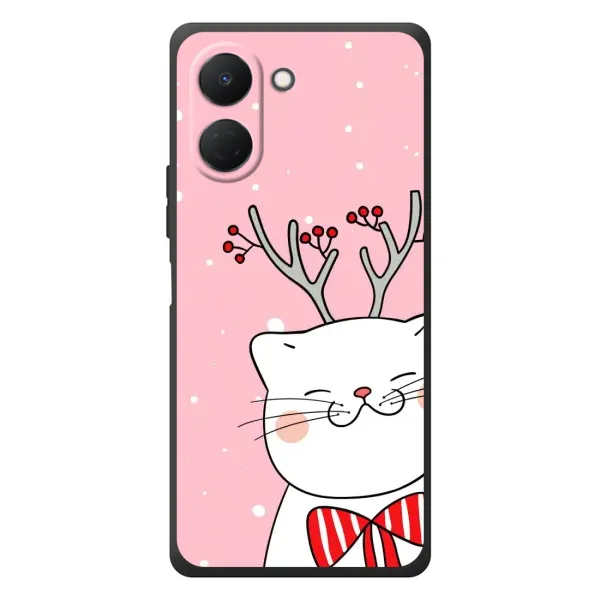 Чехол с рисунком «Зимний кот» для TECNO Spark Go 3 Чехол с рисунком «Зимний кот» для TECNO Spark Go 3