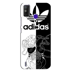 Чохол с стилі "Адідас" для Техно Спарк Повер 2 (Adidas шнурки)