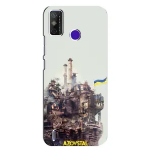 Чохли на військову тематику для TECNO Spark Power 2 (LC8) (Азовсталь)