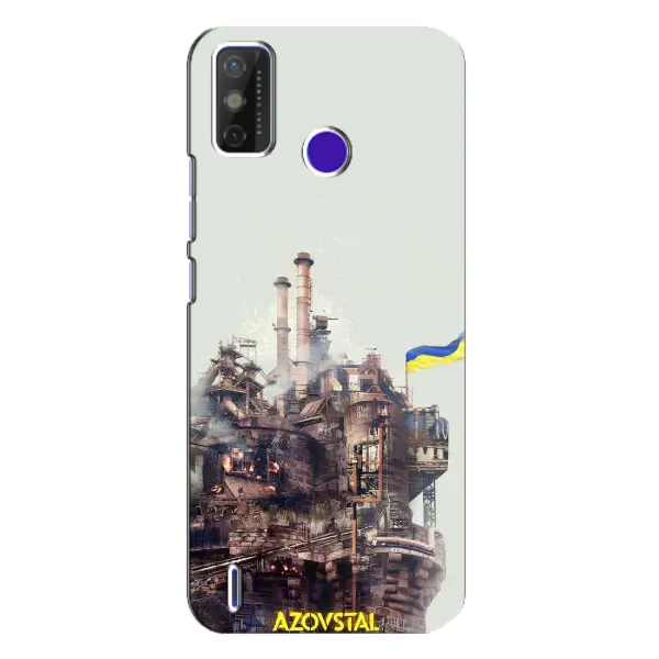 Чехол с рисунком «Азовсталь» для TECNO Spark Power 2 (LC8) Чехол с рисунком «Азовсталь» для TECNO Spark Power 2 (LC8)