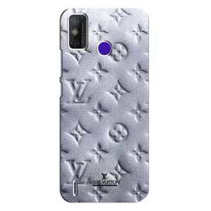 Текстурний Чохол Louis Vuitton для Техно Спарк Повер 2 (Білий ЛВ)
