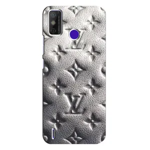 Текстурний Чохол Louis Vuitton для Техно Спарк Повер 2 (Бежевий ЛВ)
