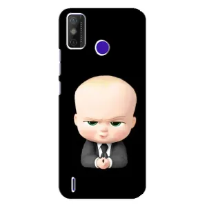 Мультяшный принт на Чехол для Техно Спарк Повер 2 (Бос)