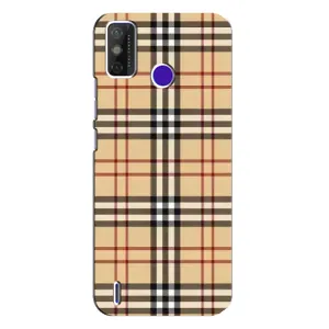 Чехол с Брендами одежды на Техно Спарк Повер 2 (Burberry стиль)