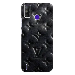 Текстурний Чохол Louis Vuitton для Техно Спарк Повер 2 (Чорний ЛВ)