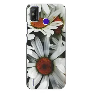 Чехол с ромашками на TECNO Spark Power 2 (LC8) (Цветы Ромашки)