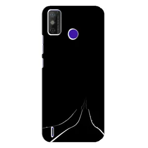 Чохол з картинками на чорному фоні для TECNO Spark Power 2 (LC8) (Дорога)