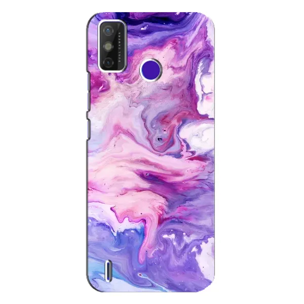 Чехол с рисунком «Фиолетовый мрамор» для TECNO Spark Power 2 (LC8) Чехол с рисунком «Фиолетовый мрамор» для TECNO Spark Power 2 (LC8)