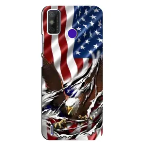 Чохол Прапор USA для TECNO Spark Power 2 (LC8) (Прапор USA)