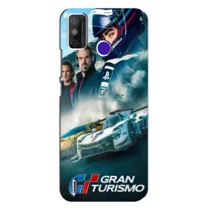 Чехол Gran Turismo / Гран Туризмо на Техно Спарк Повер 2 (Гонки)