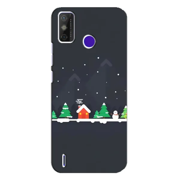 Чехол с рисунком «Город зимний» для TECNO Spark Power 2 (LC8) Чехол с рисунком «Город зимний» для TECNO Spark Power 2 (LC8)