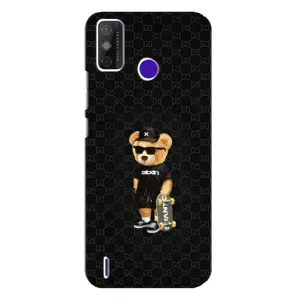Чехлы Мишка Тедди для Техно Спарк Повер 2 (GUCCI Teddy)