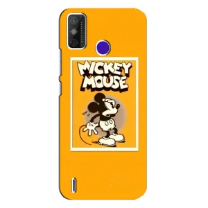 Чехлы с принтом Микки Маус на TECNO Spark Power 2 (LC8) (Испуганный Микки)