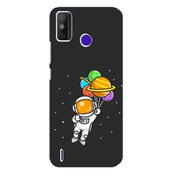 Чохол з малюнком «Космонавт з кульками» для TECNO Spark Power 2 (LC8) Чохол з малюнком «Космонавт з кульками» для TECNO Spark Power 2 (LC8)