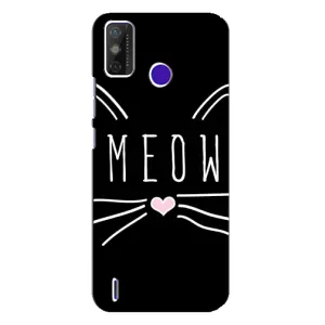 Бампер с изображением Котиков для Техно Спарк Повер 2 (КОТИК MEOW)
