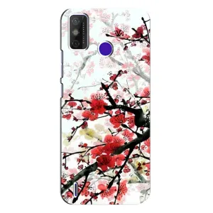 Чехол с принтом САКУРЫ на TECNO Spark Power 2 (LC8)